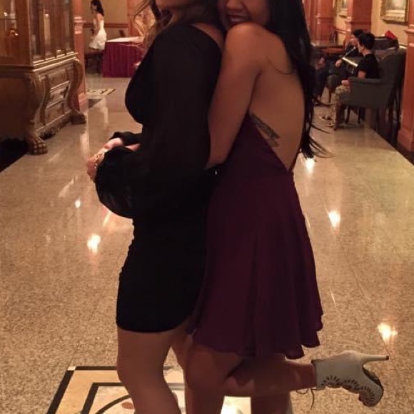 Gorgeous Black Long-sleeve Dress - Picture 7 of 7